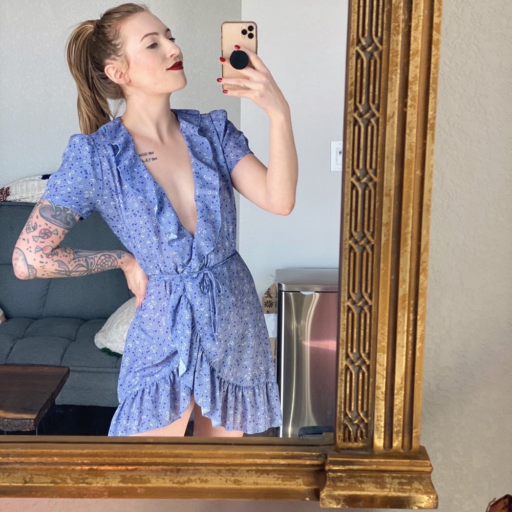 Realisation Par Valentina Dress in Purple Haze